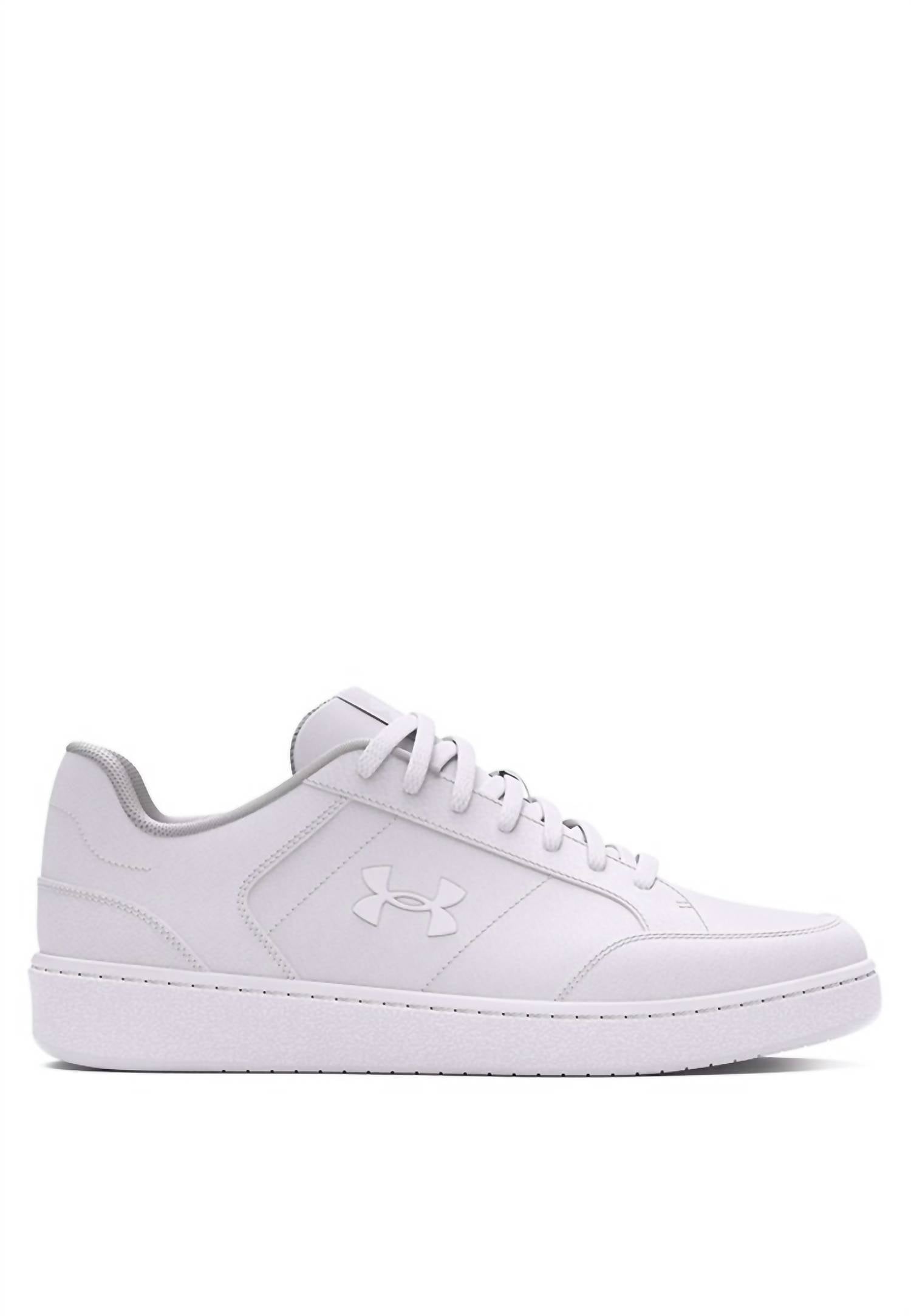 UNDER ARMOUR Men's Official Shoes in white - men's sneaker