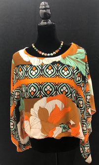 Karen Kane - Mazzie Blouson Sleeve Scarf Top