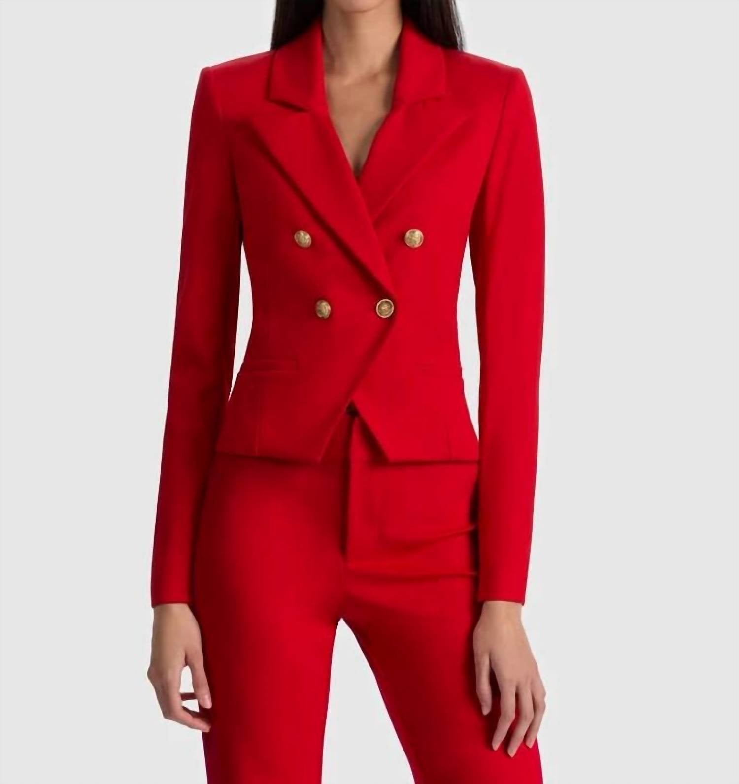 Alice + Olivia - Sable Cropped Blazer