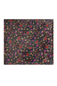 Johnny Was Lavandula Laurel Canyon Cozy Blanket in blue multi - item - alternate view