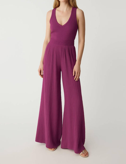 Michael Stars - Simba Smocked Waist Pant