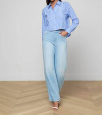 L'Agence - Cosette Sequined Shirt