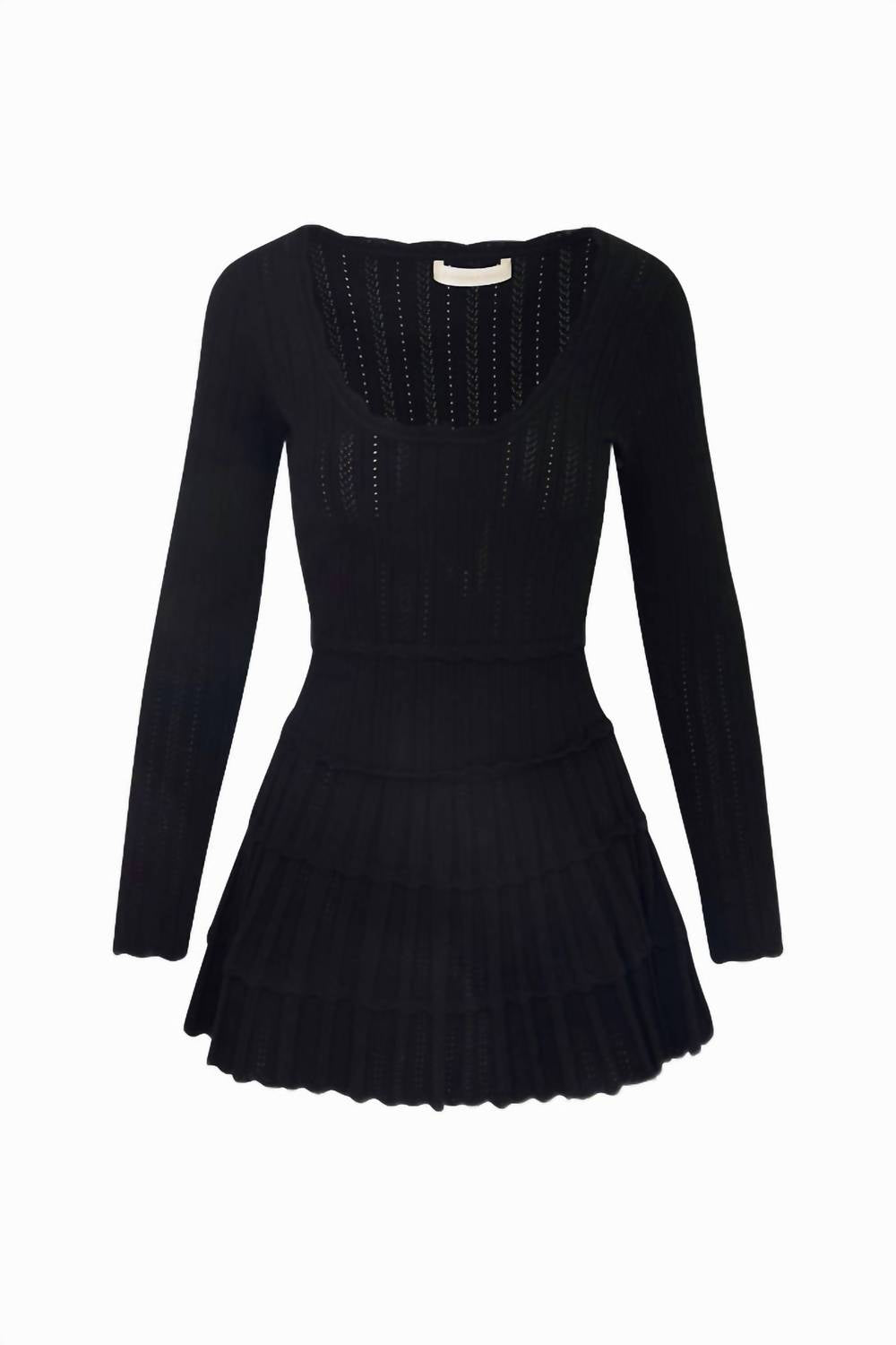 Loveshackfancy - Lavender Stretch Pointelle Mini Dress