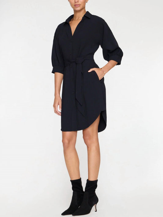 Brochu Walker - KATE CREPE BELTED DRESS