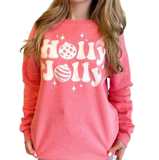 Honestee - Holly Jolly Sweatshirt