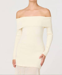 ASTR Lidia Mixed Media Maxi Dress in butter yellow - women's dress - view 4