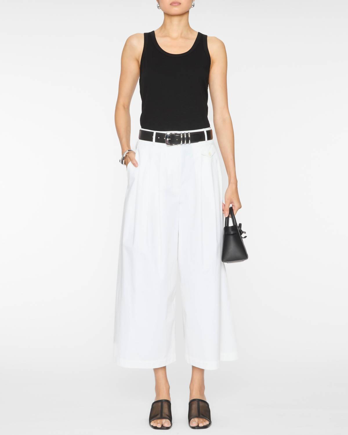 DREW Elle Tank Top in black - women's tank top