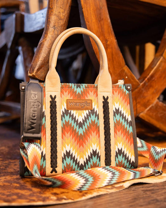 Wrangler - Southwestern Pattern Concealed Carry Wide Tote