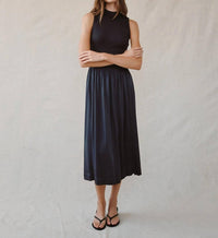 Bella Dahl - Sleeveless Mock Neck Dress