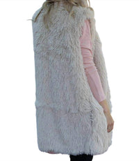 Angie - Carrie Anne Faux Fur Vest
