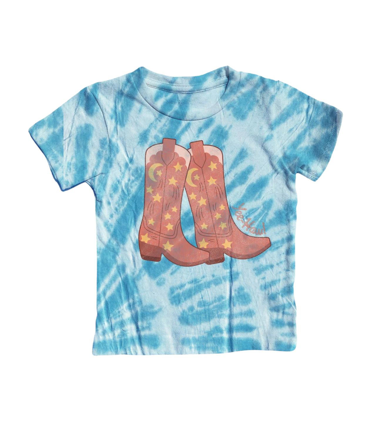 Rowdy Sprout - Girl's Cowboy Boots Tee