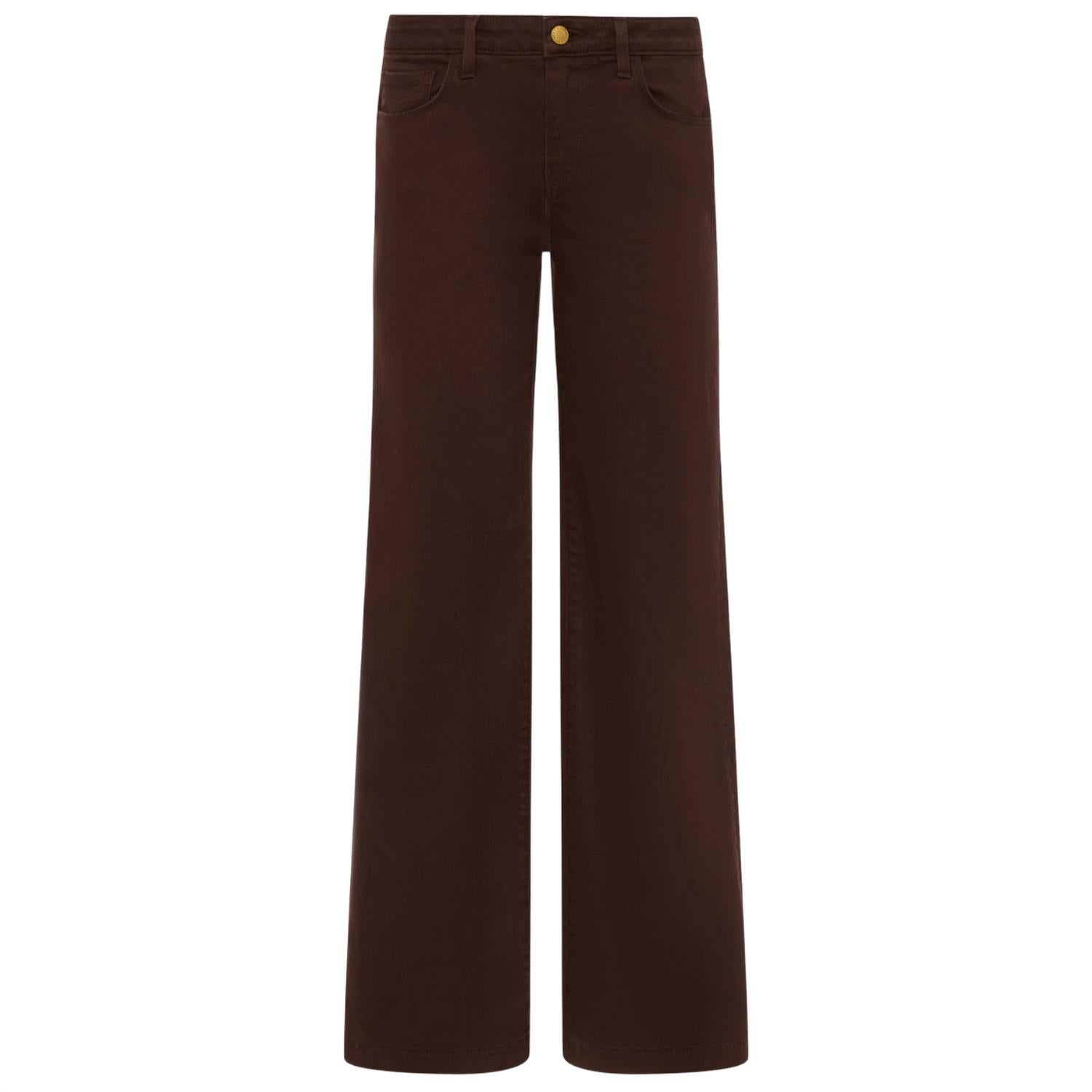 L'Agence - Women's Joanne low rise wide leg jean