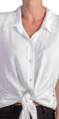 Gigi Moda - Nerina Short Sleeve Button Down Shirt