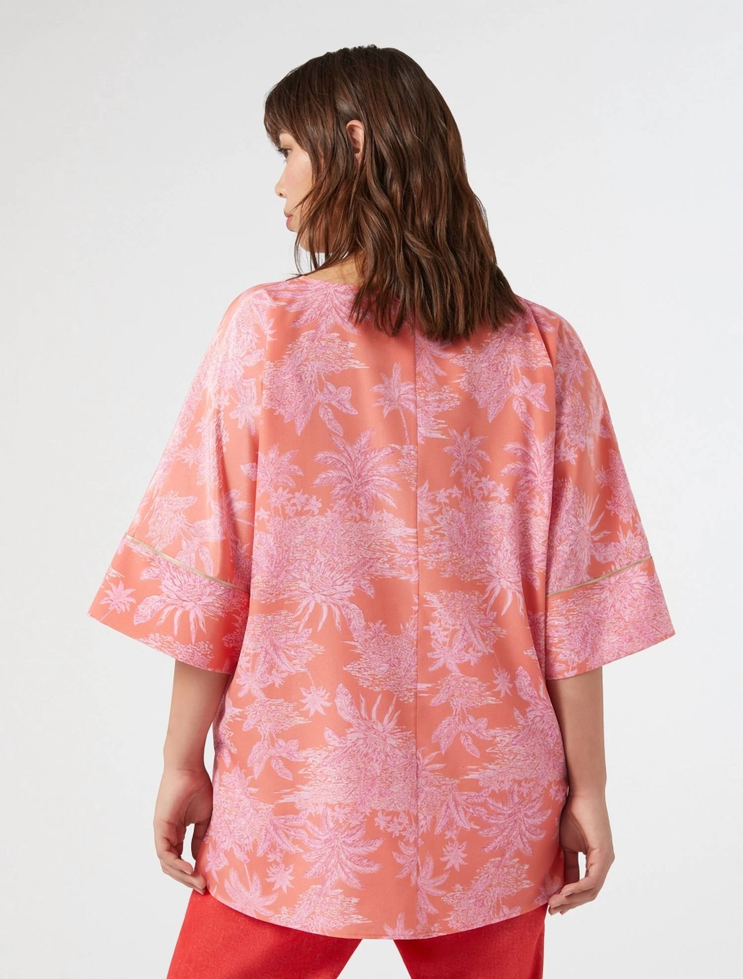 Marina Rinaldi - Nazione Crepe De Chine Blouse