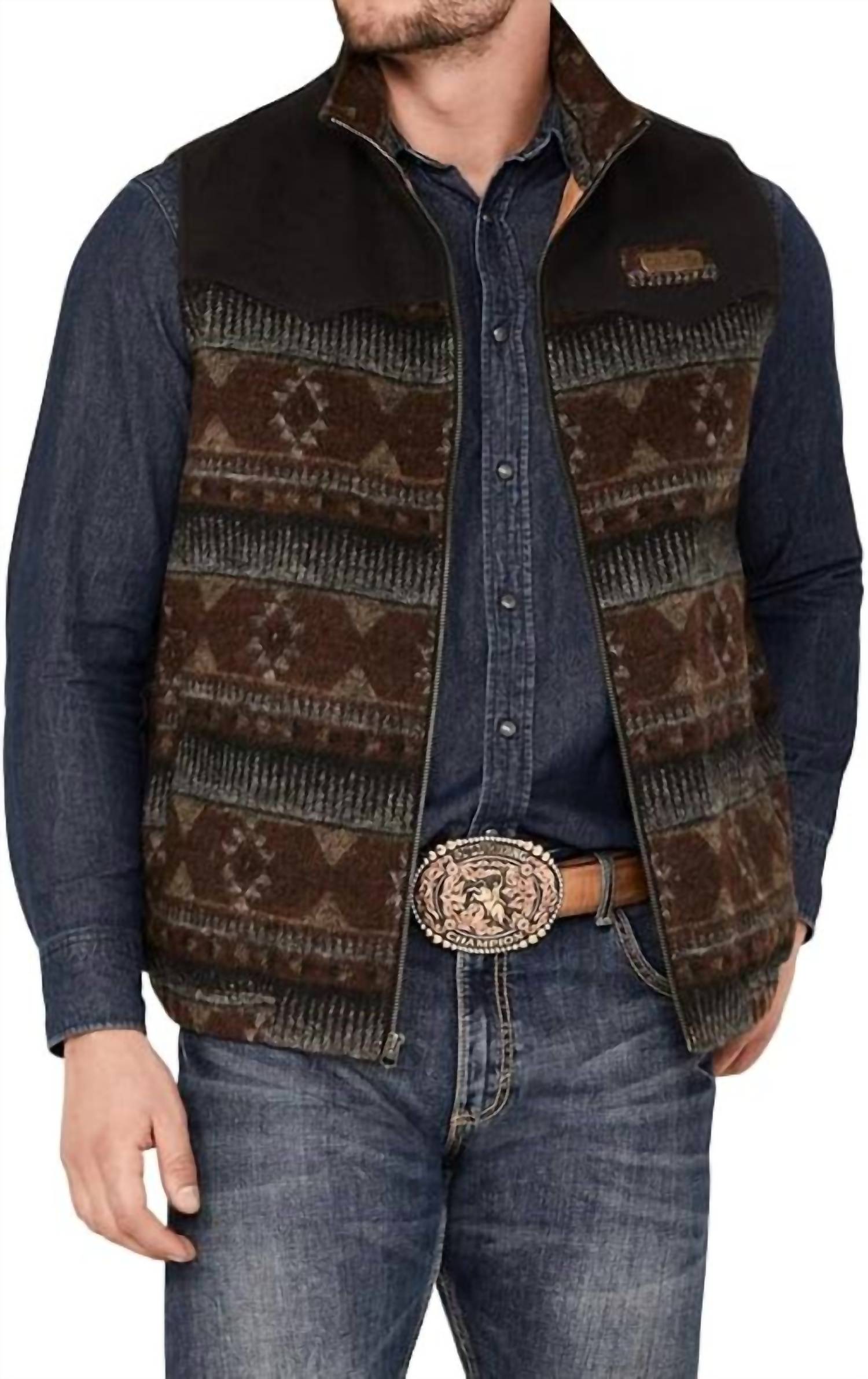 Cinch - Men's Concealed Carry Poly-wool Vest