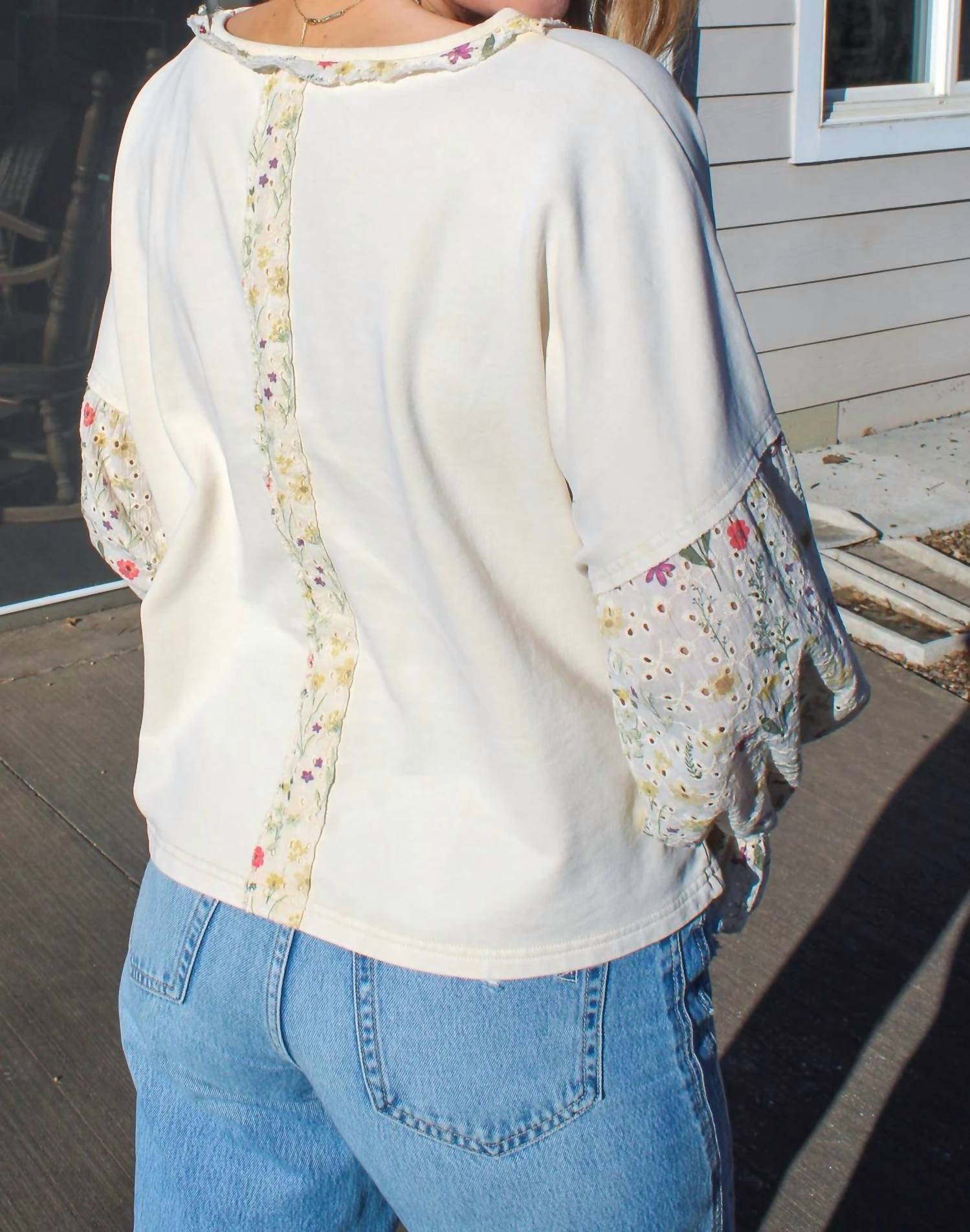 Mittoshop - Mit-jaque Long Sleeve Top