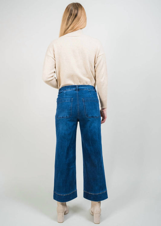Lisette - Amelia 26" Wide Crop Jeans
