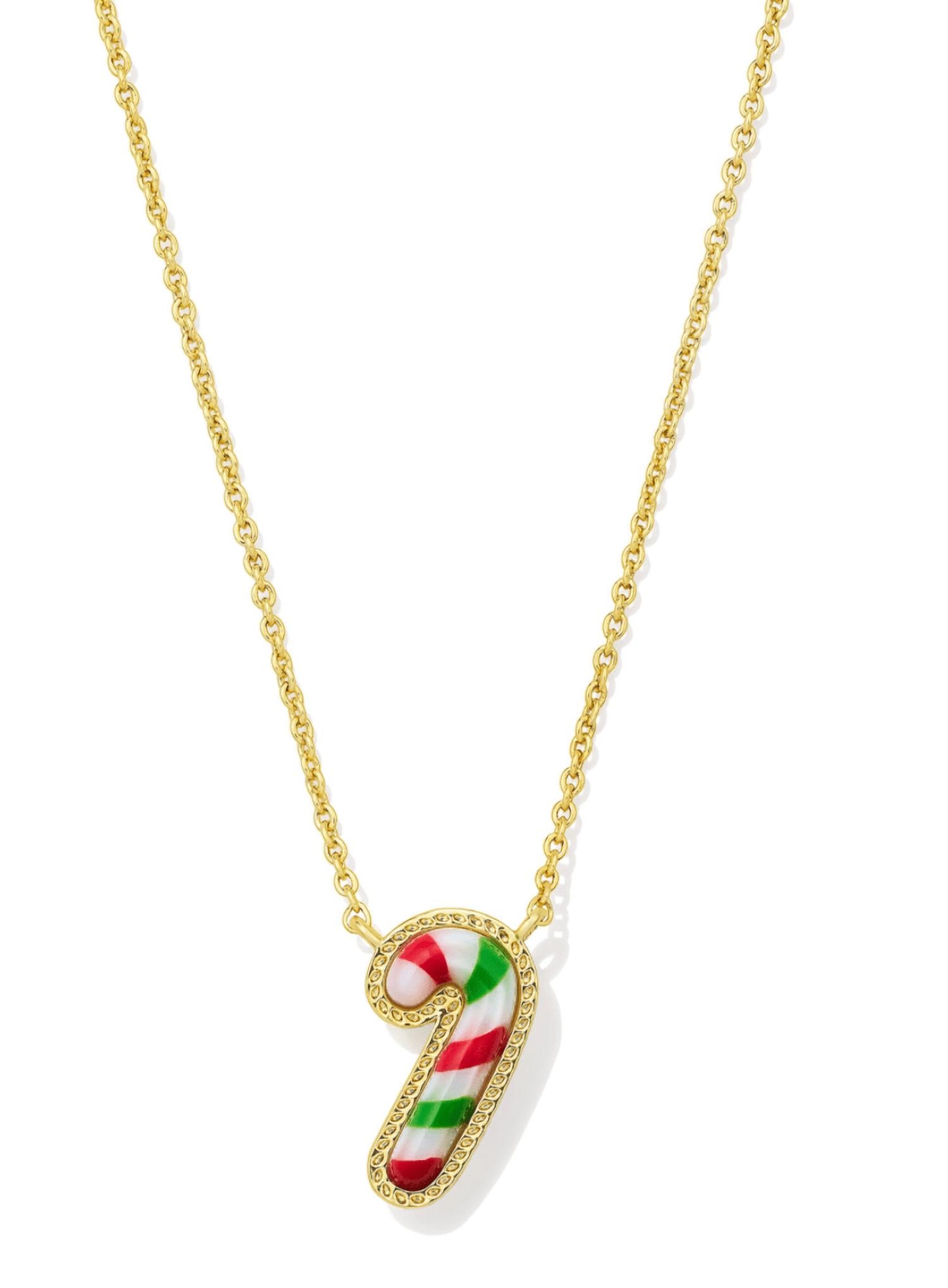 Kendra Scott - Women's Candy Cane Pendant