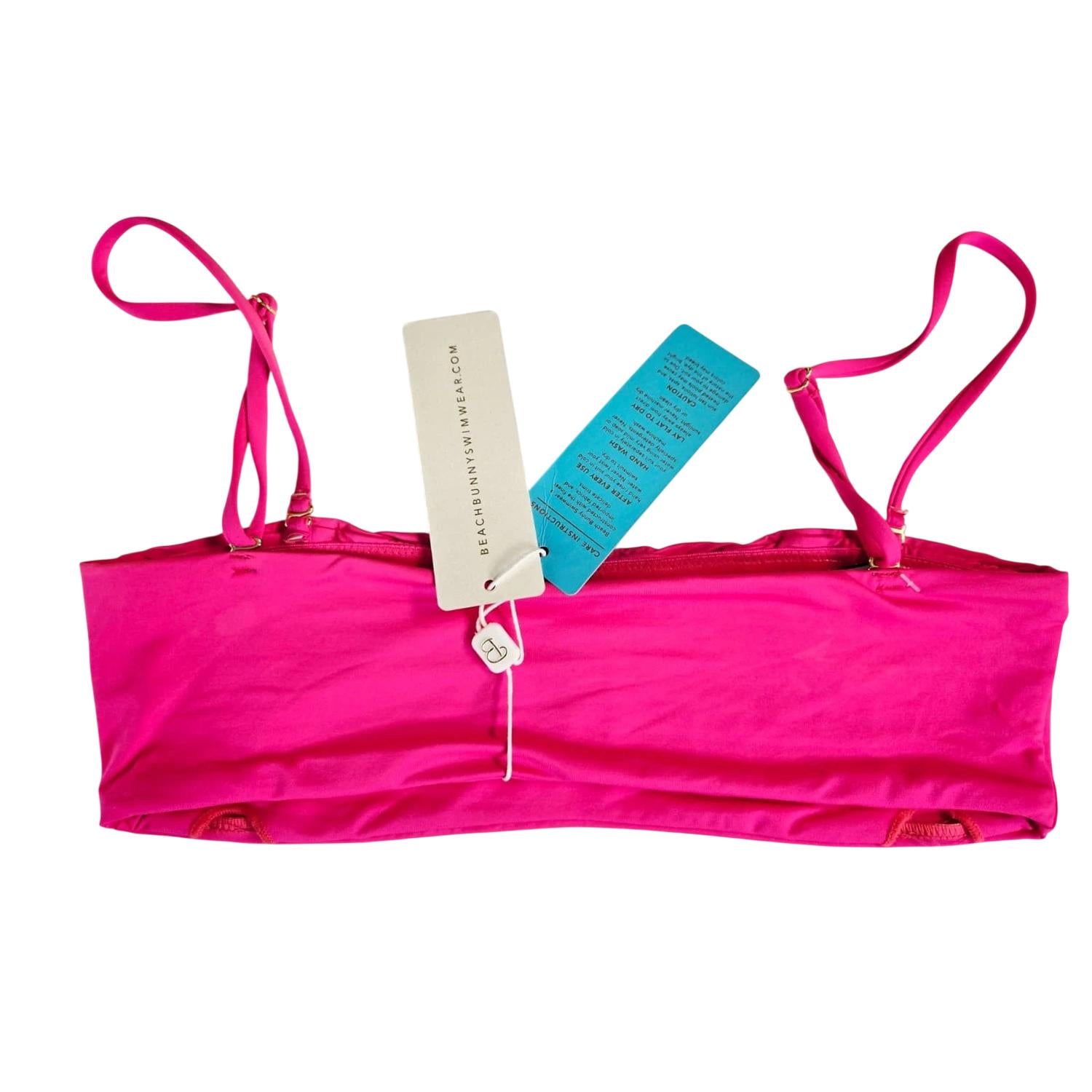 Beach Bunny Women's London Bralette in barbie - women's swimwear - detail view