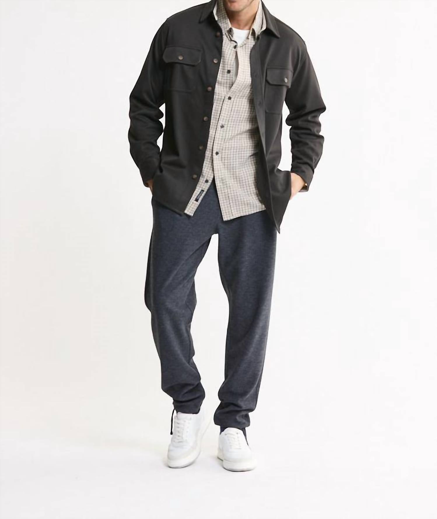 Jachs New York - Brushed Twill Overshirt