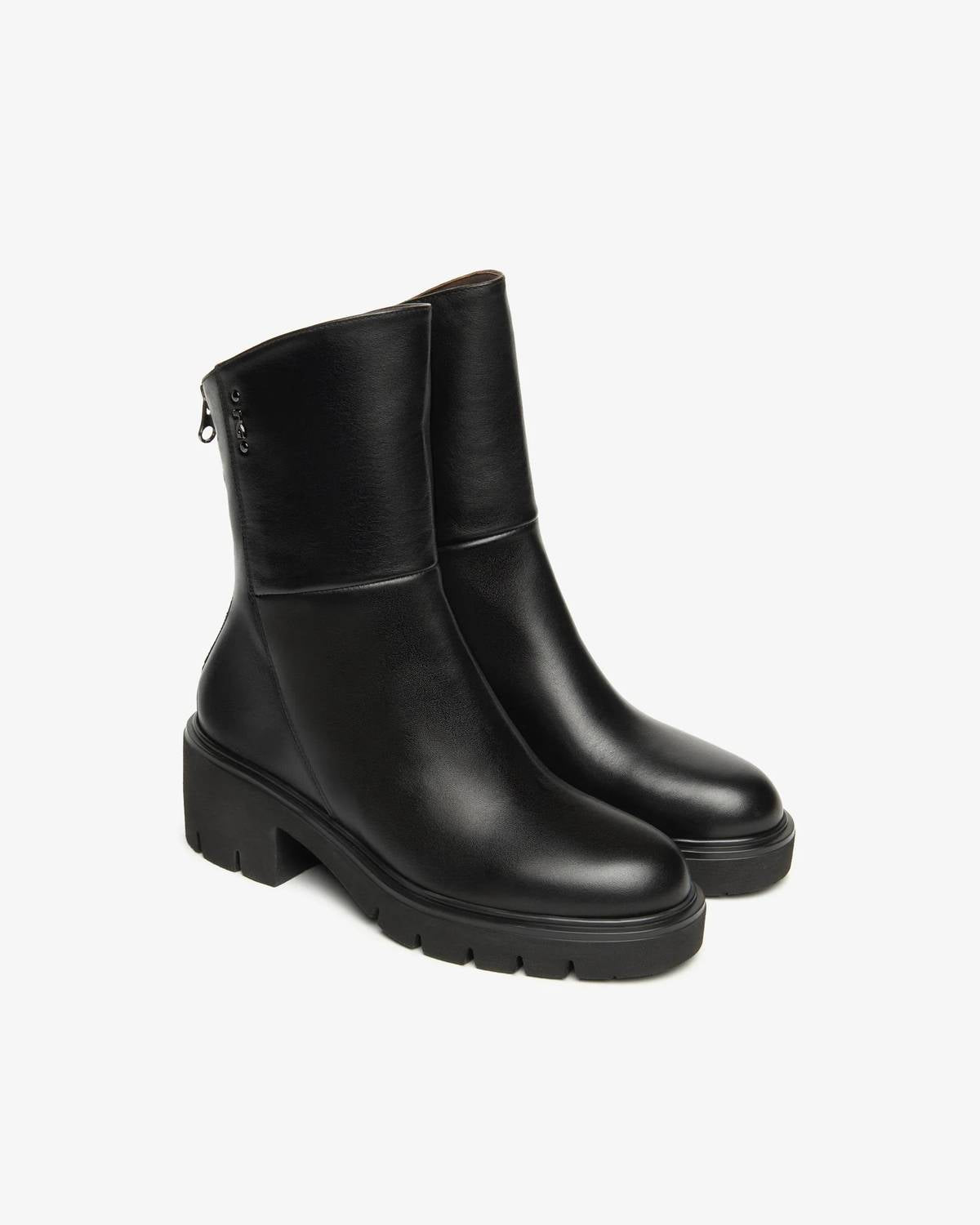 Nerogiardini - Women's Sagar Leather Ankle Boots