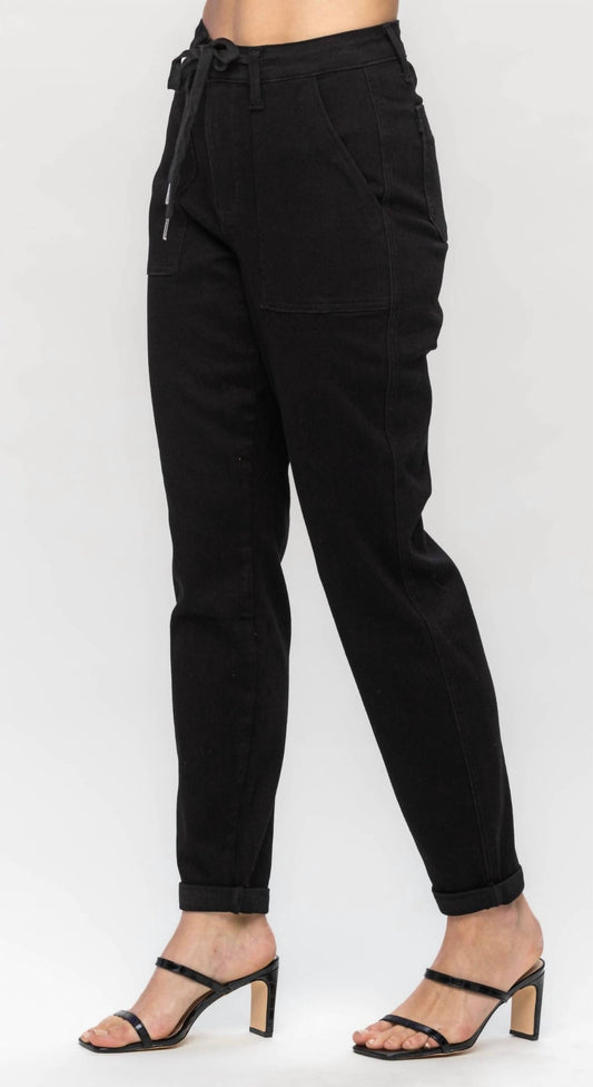 Judy Blue - High Waist Double Roll Cuff Jogger