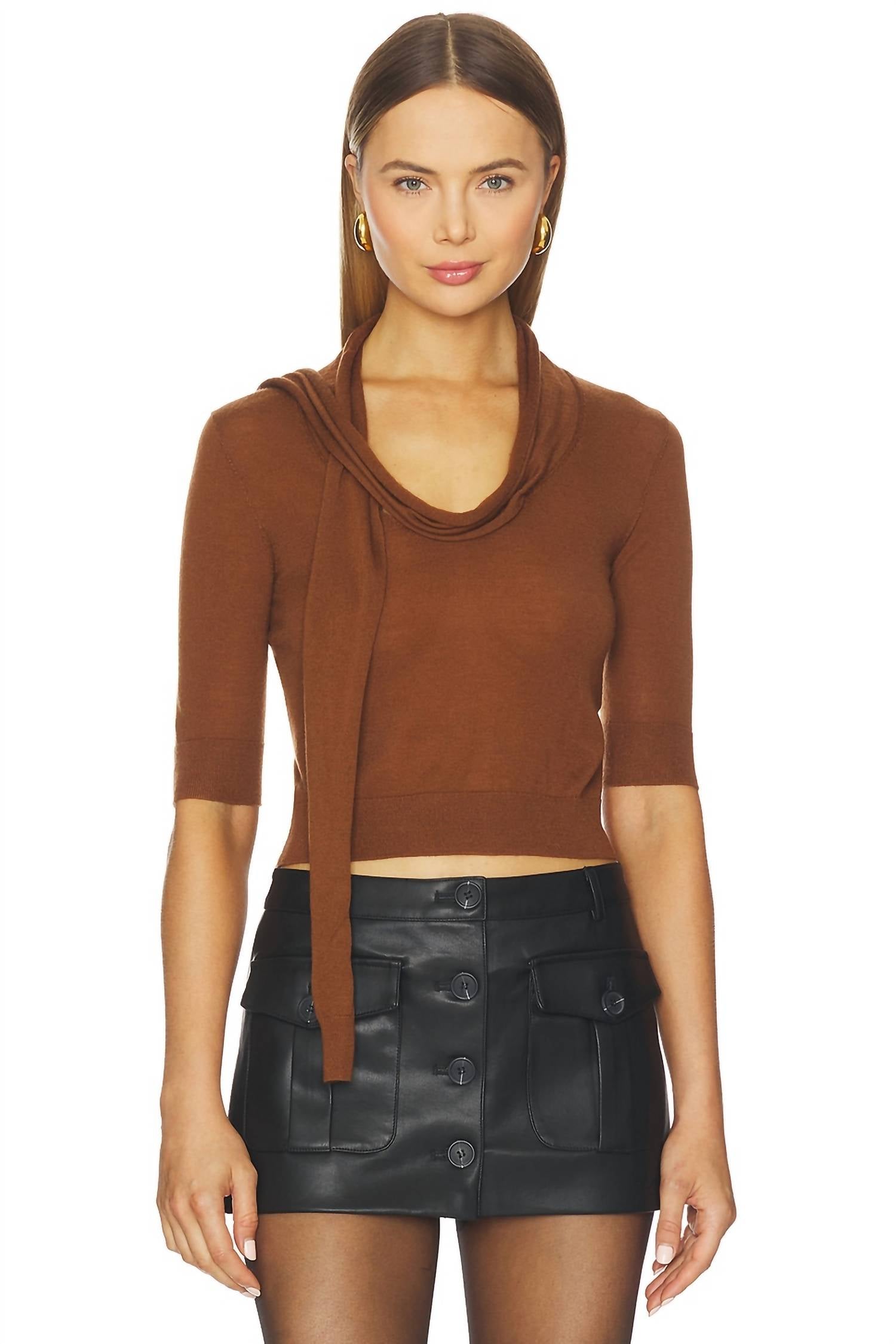The Garment - Bergen Scarf Knit Sweater