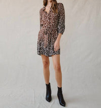 Bella Dahl - Puff Sleeve Belted Shirt Dress