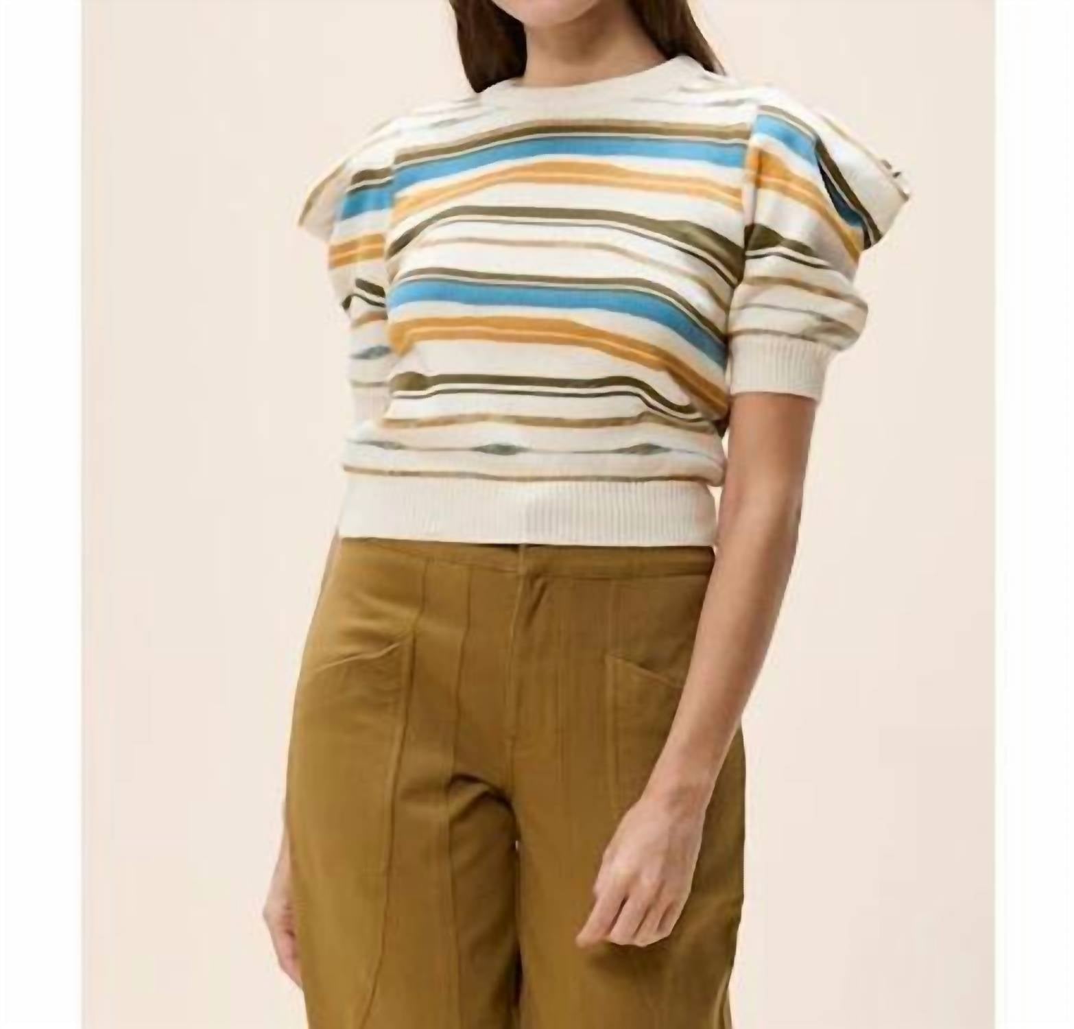 Cleobella - Rei Short Sleeve Sweater