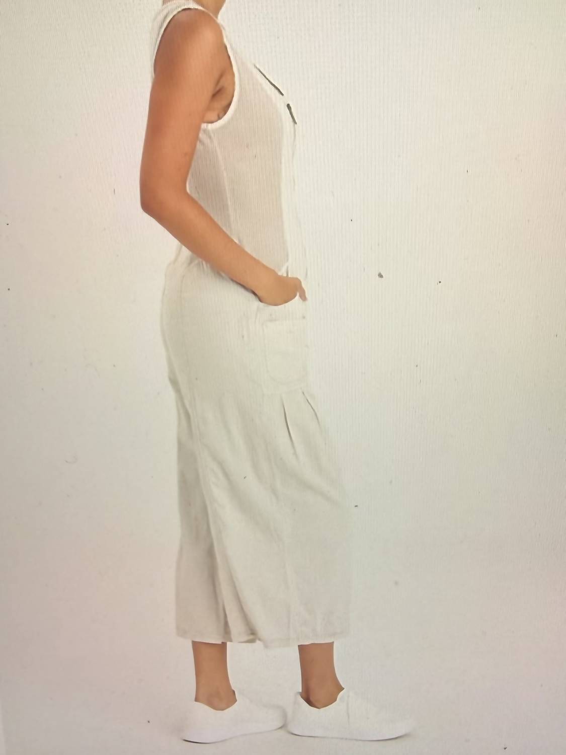 Wearables - Linen Macgowan Wide leg Cargo Pants