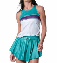 Lucky In Love - Chroma Stripe Cinch Tank