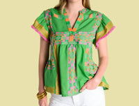 Ivy Jane - Tiered Woven Top