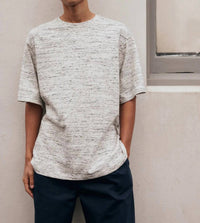 Kowtow Box Tee in marble - men's t-shirt