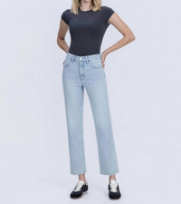 Vervet By Flying Monkey - Super High Rise Tapered Leg Jeans