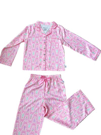 Limeapple - Girl's Nutcracker Bows Loungewear Set