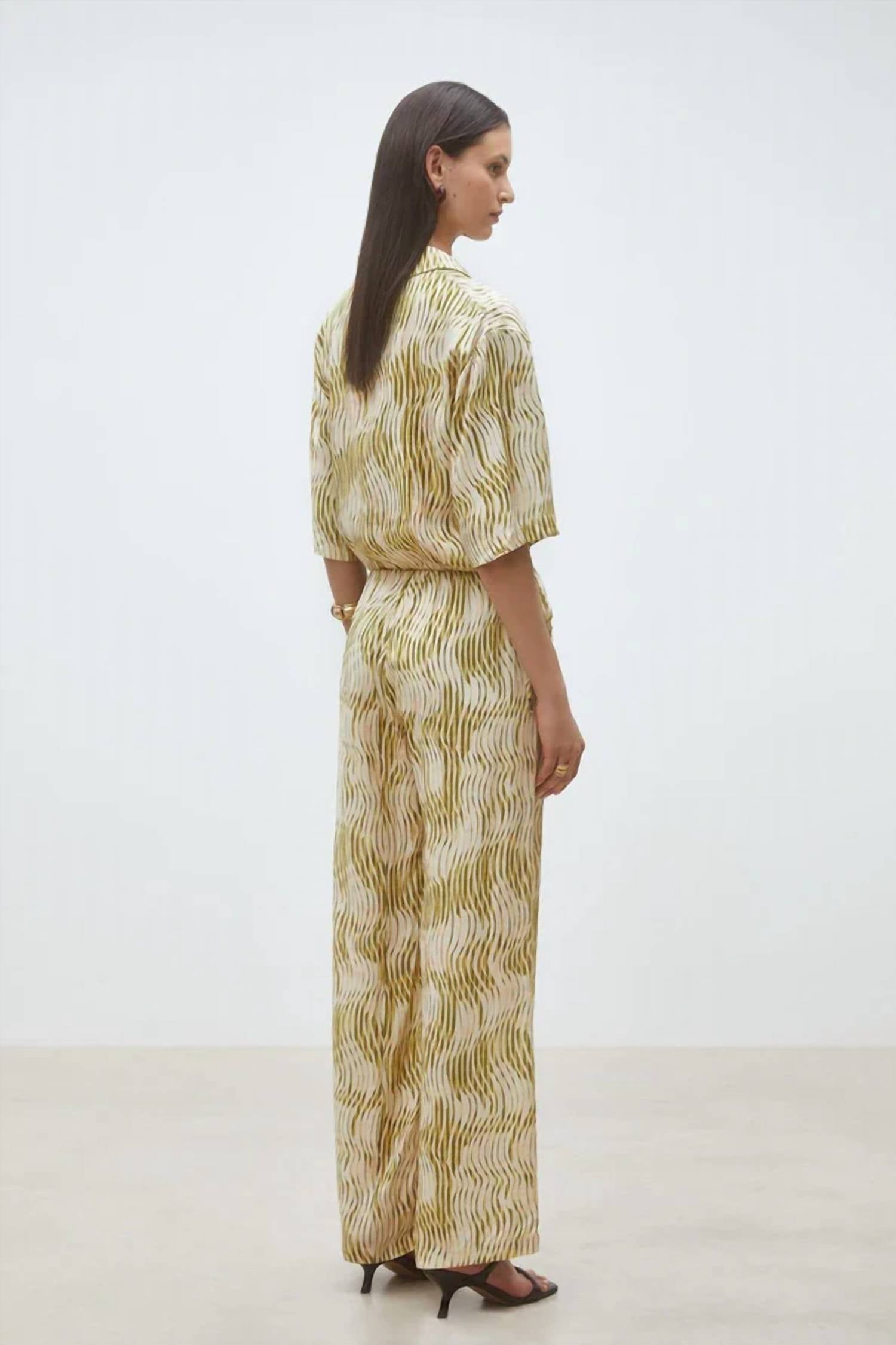 Suncoo - Jazz Wide Leg Viscose Pant