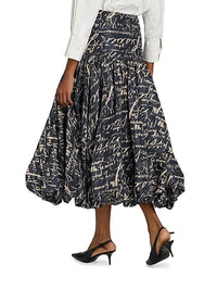 Cinq A Sept - Ellah Love Journal Bubble-hem Skirt