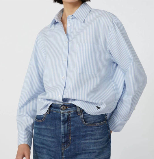 Weekend Max Mara - Nuoro Stripe Cotton Oxford Shirt