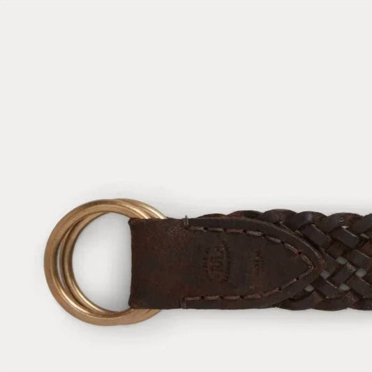Ralph Lauren - Men's Leather Braided Belt