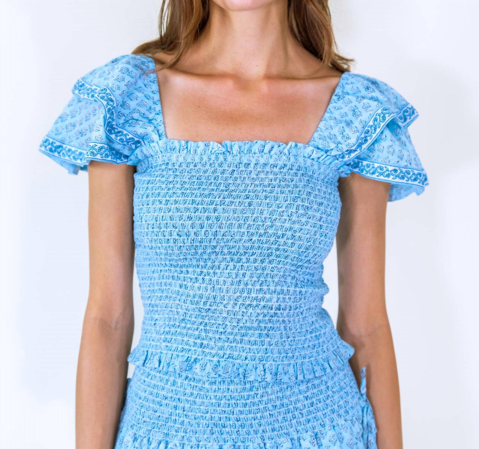 Erica Wilson - Daphne Cap Sleeve Top