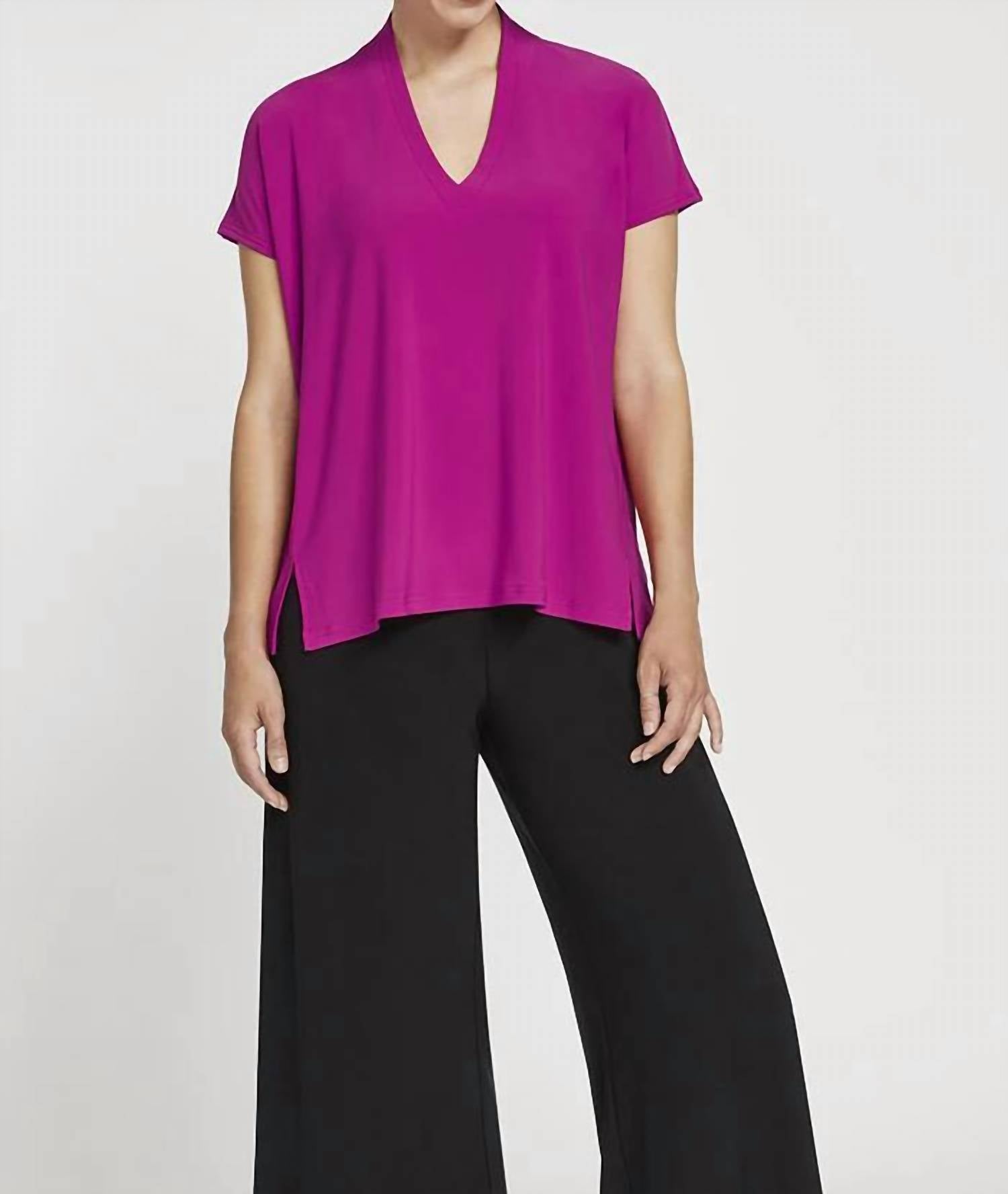 Sympli - Deep V Top