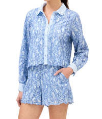 Allison New York - Phoebe Cropped Boxy Top