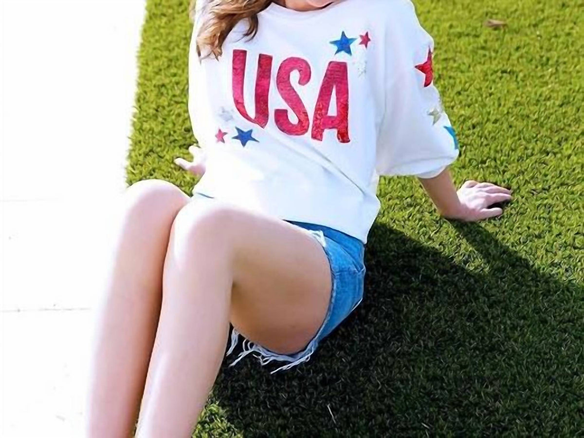 Mary Square - Millie Usa Sweatshirt
