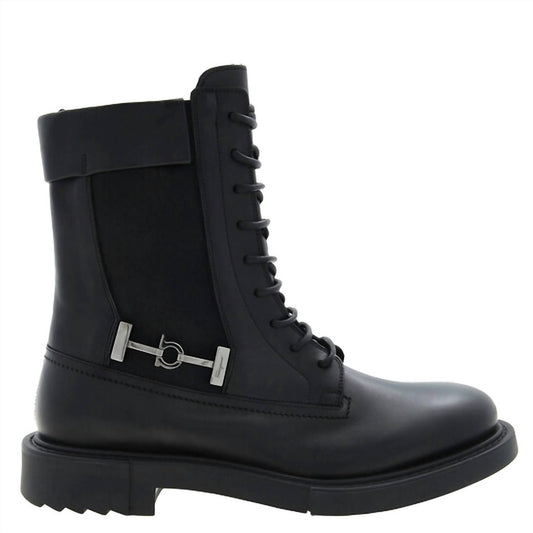 Salvatore Ferragamo - Men's Leather Combat Boots