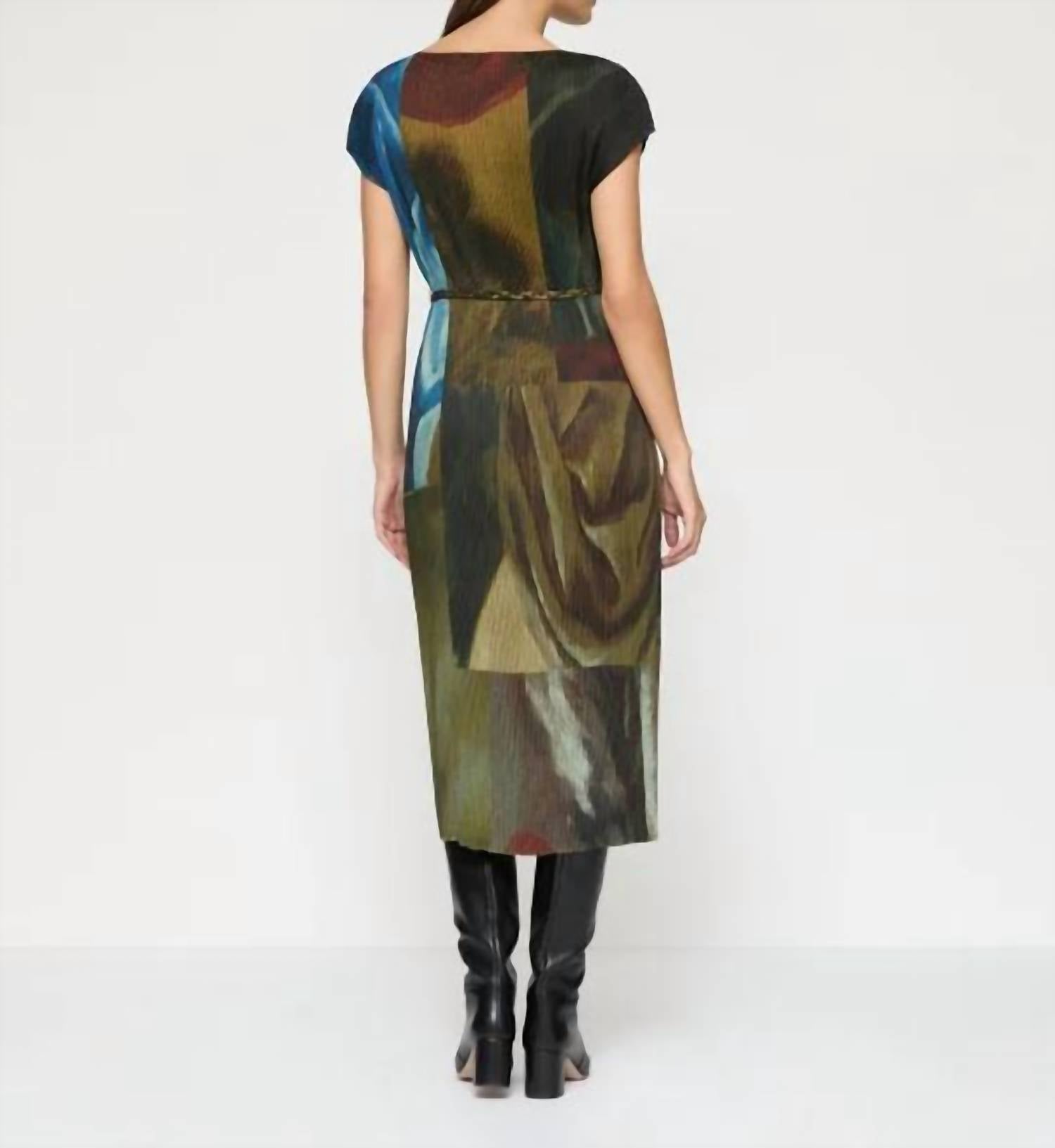 Lafayette 148 - X Save Venice Print Recycled Satin Plissé Midi Dress