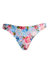 AGUA BENDITA Ilu Meraki Bikini Bottom in pink multi - women's swimwear - view 5