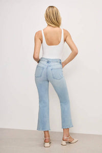 Good American - Good Legs Crop Mini Boot Jeans