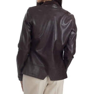 Nine West - Classic Racer Leather Jacket