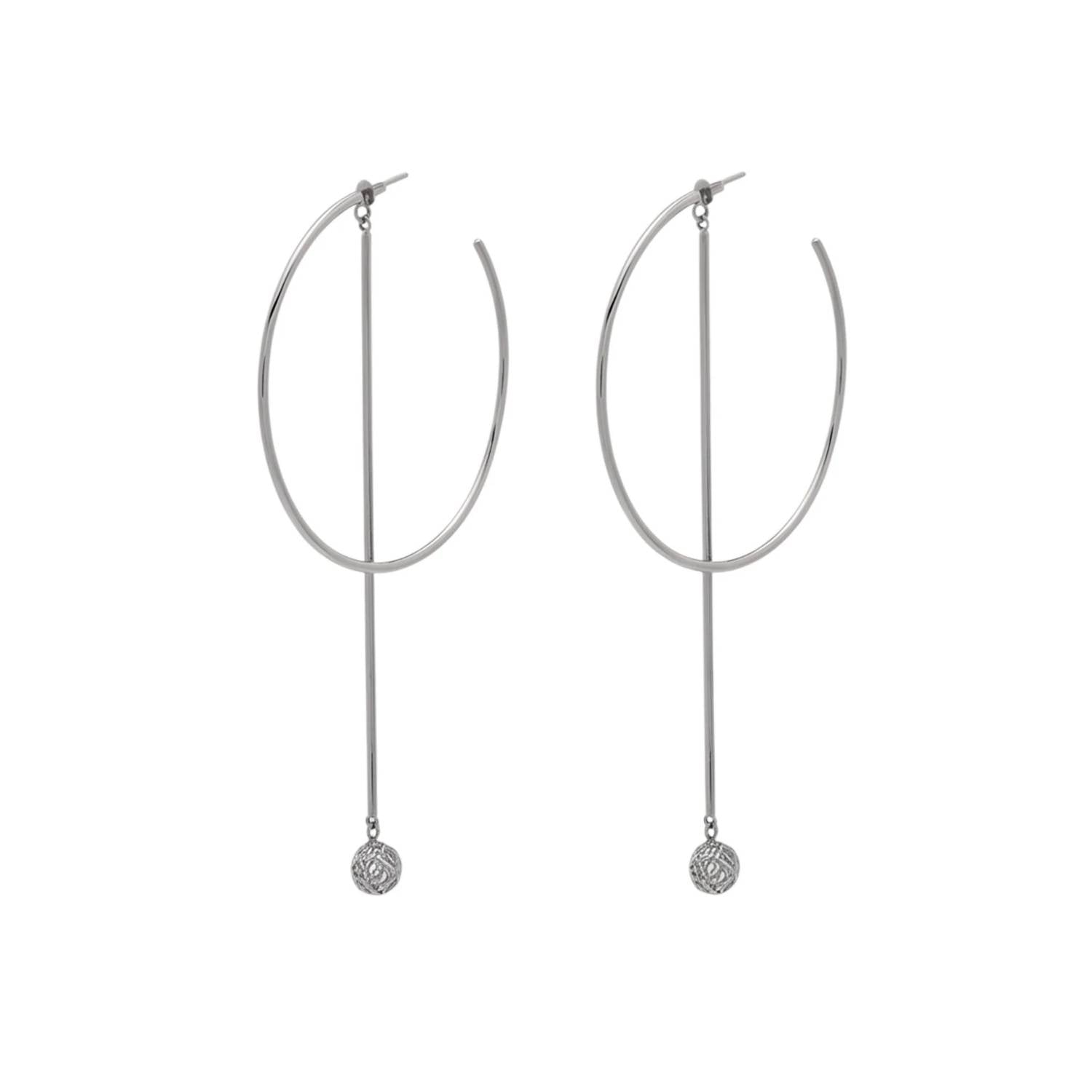 Georgina Jewelry - Women's Runway Long Pendulum Earrings