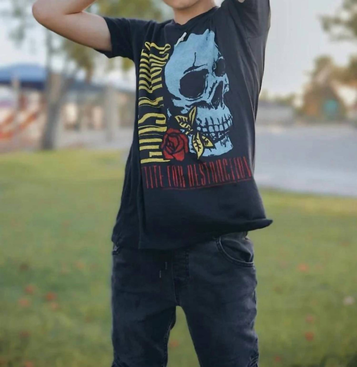 Rowdy Sprout - Kid's Guns N' Roses Tee